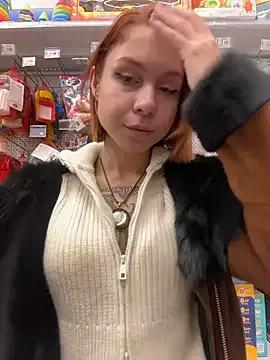 RosieSecret — hard massage BOOBS under top in public